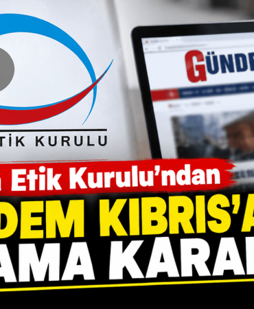 Medya Etik Kurulu’ndan Kınama Kararı (1)