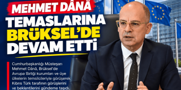 Mehmet Dânâ Brüksel’de Temaslarını Sürdürdü (1)