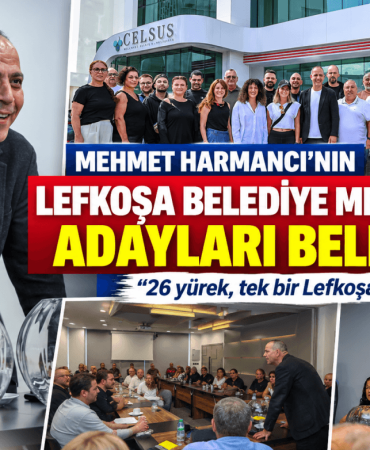 Mehmet Harmancı’nın Lefkoşa Ekibi