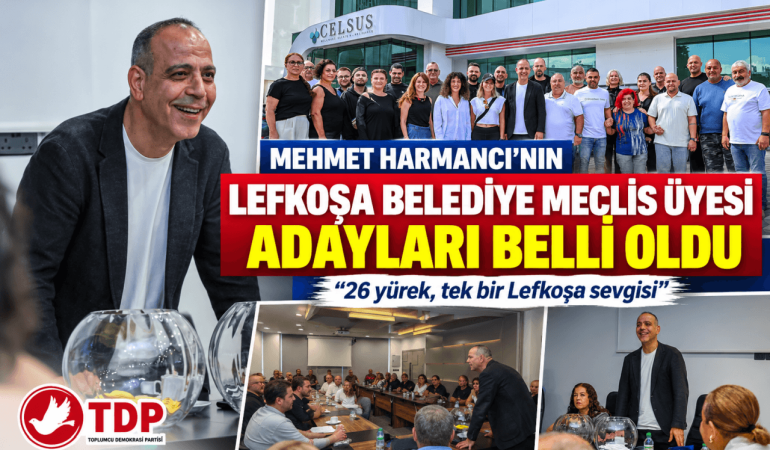 Mehmet Harmancı’nın Lefkoşa Ekibi