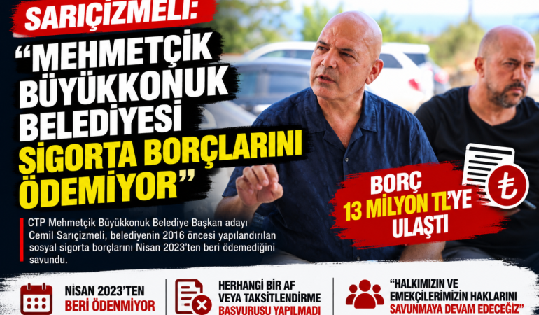 Mehmetçik Belediyesi Sigorta Borcu İddiası