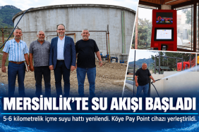 Mersinlik’te Su Akışı Başladı (1)