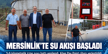 Mersinlik’te Su Akışı Başladı (1)
