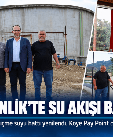 Mersinlik’te Su Akışı Başladı (1)