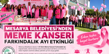 Mesarya Belediyesi Meme Kanseri Farkındalık Etkinliği (1)
