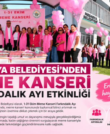 Mesarya Belediyesi Meme Kanseri Farkındalık Etkinliği (1)