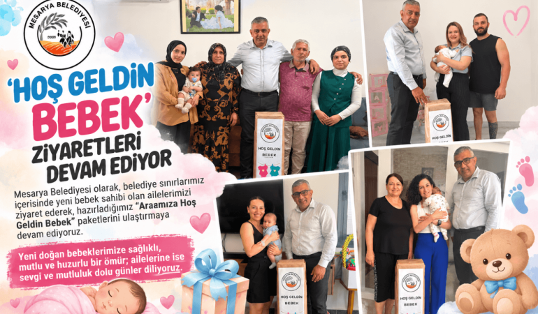Mesarya’da Hoş Geldin Bebek Ziyaretleri (1)