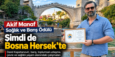 Mostar’da Sağlık ve Barış Ödülü (1)