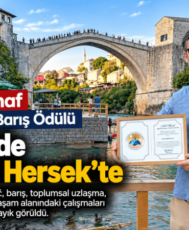 Mostar’da Sağlık ve Barış Ödülü (1)