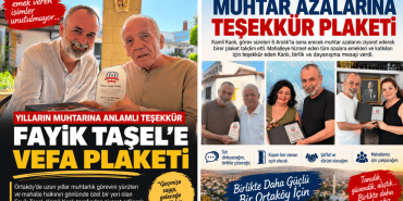 Ortaköy’de Vefa ve Teşekkür Plaketleri (1)