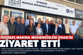 Özersay Makina Mühendisleri Odası’nı Ziyaret Etti (1)