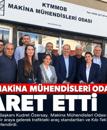 Özersay Makina Mühendisleri Odası’nı Ziyaret Etti (1)