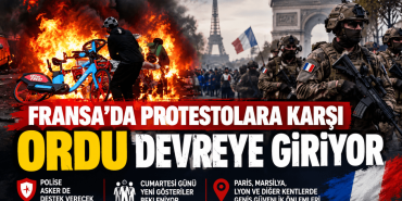 Paris’te Protesto ve Güvenlik Hareketliliği (1)