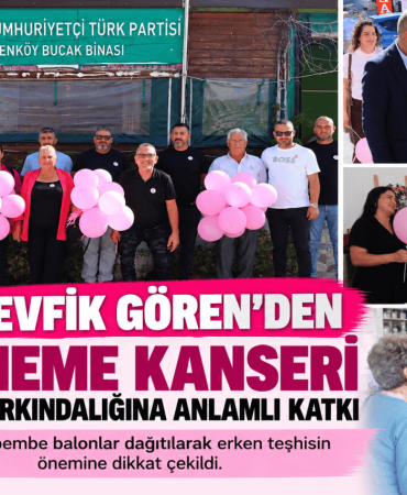 Pembe Balonlarla Meme Kanseri Farkındalığı