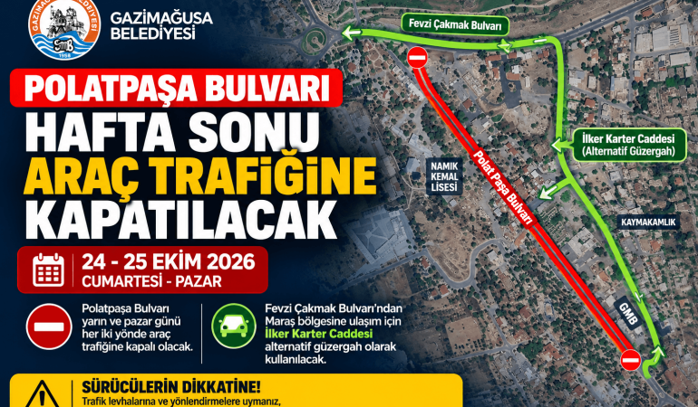 Polatpaşa Bulvarı Hafta Sonu Kapanıyor (1)