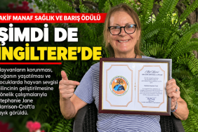 Şimdi de İngiltere’de Sağlık ve Barış Ödülü (1)
