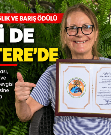 Şimdi de İngiltere’de Sağlık ve Barış Ödülü (1)