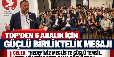TDP’den Güçlü Birliktelik Mesajı (1)
