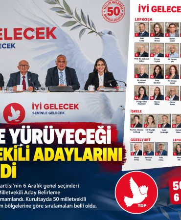 TDP’nin 50 Milletvekili Adayı