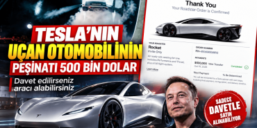 Tesla’nın Davetli Uçan Otomobili