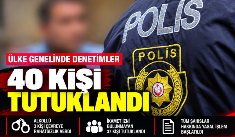 Ülke Genelinde Polis Denetimleri