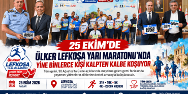 Ülker Lefkoşa Yarı Maratonu Etkinlik Posteri (1)