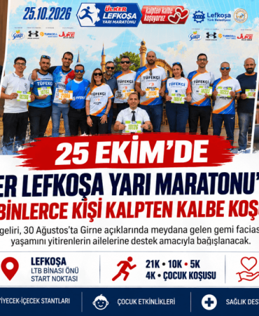 Ülker Lefkoşa Yarı Maratonu Etkinlik Posteri (1)