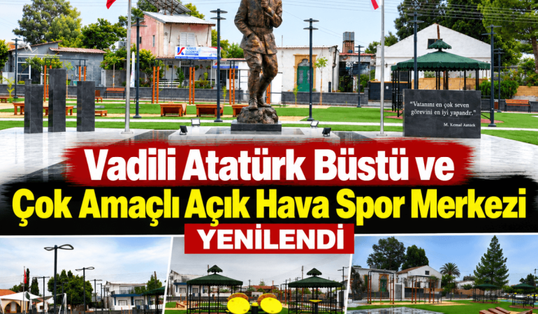 Vadili Atatürk Parkı Yenilendi (1)
