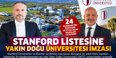 Yakın Doğu Üniversitesi Stanford Listesinde (1)