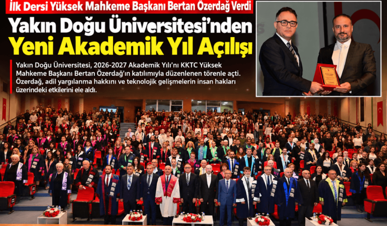 Yakın Doğu Üniversitesi’nde Akademik Yıl Açılışı (1)