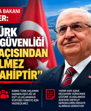 Yaşar Güler’den Kıbrıs Güvenliği Mesajı (1)
